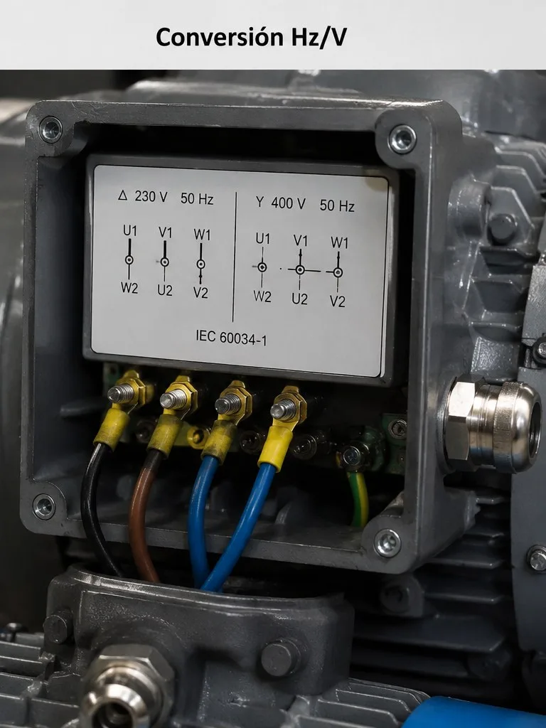 Adaptación de motor eléctrico de 50Hz a 60Hz para exportación a América Latina, Sabadell