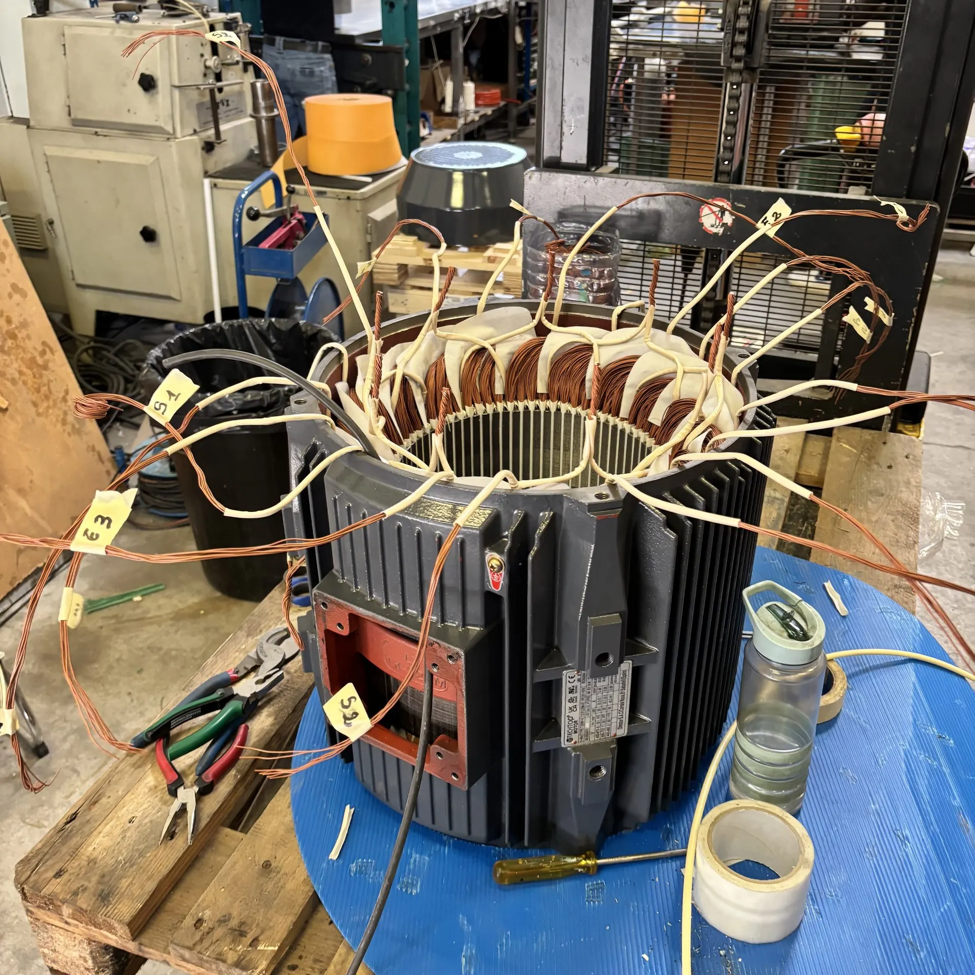 Diagnóstico preventivo motor eléctrico industrial Barcelona